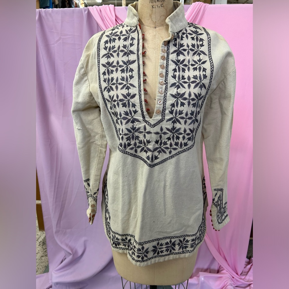 100% cotton embroidered top made in Pakistan